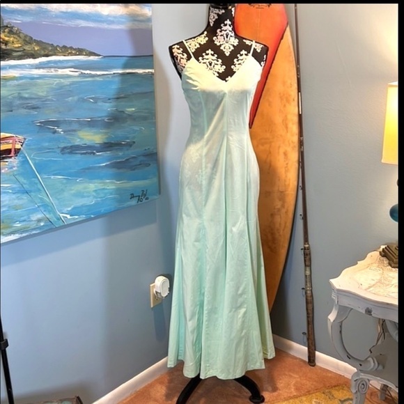 🍈Renato Nucci Paris, Stunning Corseted Back Maxi Dress,Amazing Full Bottom, 6 - Picture 9 of 16